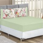 Jogo De Lençol Casal Padrão Naturallys 3 Peças - Kylli Verde