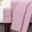 Jogo De Lençol Casal Padrão Roma Micropercal 300 Fios Toque D