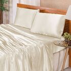 Jogo De Lençol Casal Padrão Romantic Cetim Charmousse 4 Peças