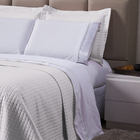 Jogo De Lençol Casal Queen 4 Peças 100% Algodão 140 Fios Vers