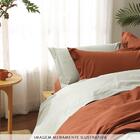 Jogo De Lençol Colors Cacau 200 Fios Casal