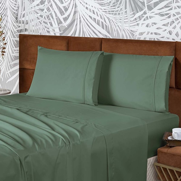 Jogo De Lençol Conforto King 4 Peças Micropercal 200 Fios C/