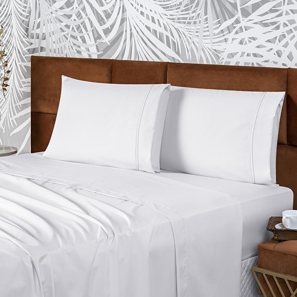 Jogo De Lençol Conforto Padrão 4 Peças Micropercal 200 Fios C