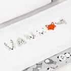 Jogo De Lençol De Berço Menino Floresta Americano De Malha 10