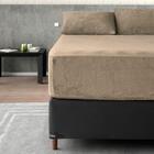 Jogo De Lençol De Plush 3 Peças Casal - Castor