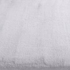 Jogo De Lençol De Plush Casal Cinza