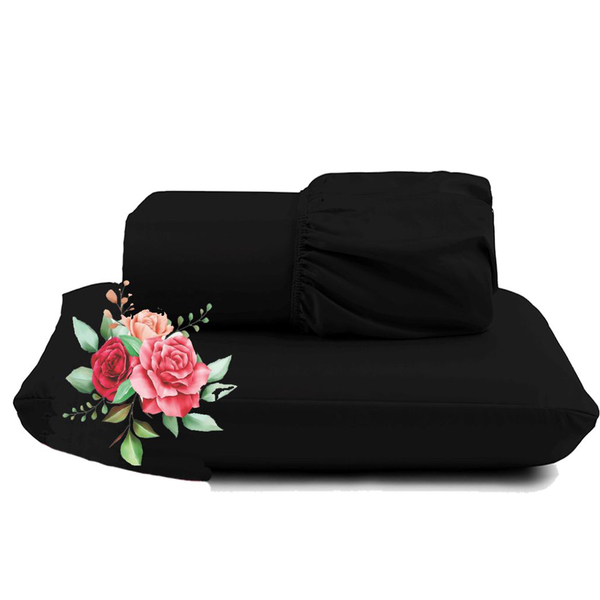 Jogo De Lençol Dia A Dia Percal Solteiro  2 Peças Barato - Pr