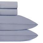 Jogo De Lençol Duplo Com Elástico Domani Dmi King Azul Anil 1