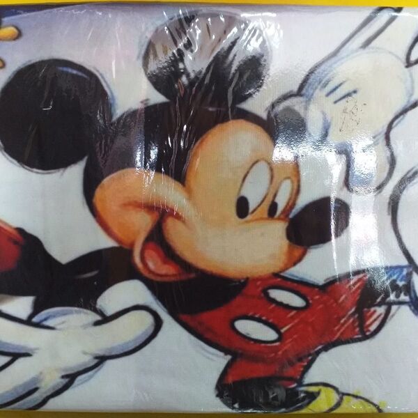 Jogo De Lençol E Fronha Infantil Personagens Estampa: Mickey