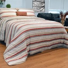 Jogo De Lençol Elástico Casal Padrão Cama Box 4 Peças Sultan