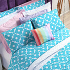 Jogo De Lençol Estampado Arabesco Casal Padrão 4 Peças 100% A