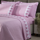 Jogo De Lençol Florença Casal Padrão 4 Peças 160 Fios Renda B