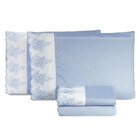 Jogo De Lençol Florença Casal Padrão 4 Peças 160 Fios Renda B