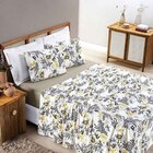 Jogo De Lençol Grace Padrão 4 Peças Malha 100% Algodão Macio