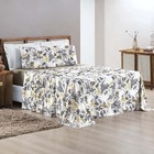 Jogo De Lençol Grace Padrão 4 Peças Malha 100% Algodão Macio