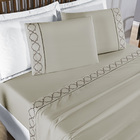 Jogo De Lençol Helena King 4 Peças Micropercal 400 Fios Ponto