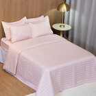 Jogo De Lençol Jazz Casal Padrão 4 Peças Micropercal 200 Fios