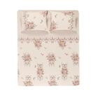 Jogo De Lençol Karsten Alda 150 Fios Solteiro Estampado