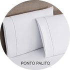 Jogo De Lençol Kiev King Ponto Palito 3 Peças Barato - Branco