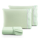 Jogo De Lençol King 3 Peças Basic Percal 180 Fios Lese Bordad