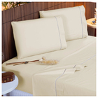 Jogo De Lençol King 3 Peças Percal 400 Fios Casen Palha