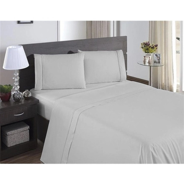 Jogo De Lençol King 400 Fios Ponto Palito Casa Dona