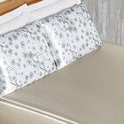 Jogo De Lençol King Alya Cetim 3 Peças - Marfim