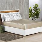 Jogo De Lençol King Alya Cetim 3 Peças - Marfim