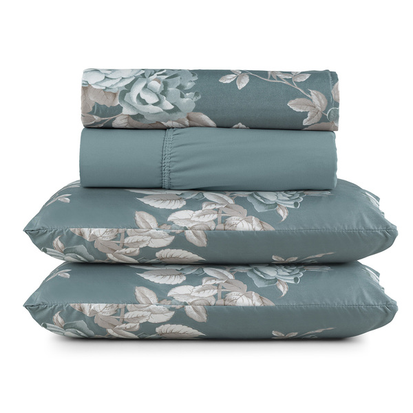 Jogo De Lençol King Avere 200 Fios Micropercal 4 Peças - Prim