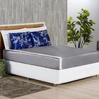 Jogo De Lençol King Cetim Amira 3pç 100% Poliéster - Marinho