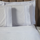 Jogo De Lençol King Liso 3 Peças Com Ponto Palito Percal 160