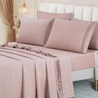 Jogo De Lençol King Mesclado Micropercal 300 Fios Toque De Al