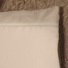 Jogo De Lençol King Percal 200 Fios 3 Pçs Com Elástico Cáqui