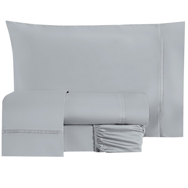 Jogo De Lençol King Percal 230 Fios Algodão Clean 3 Peças - C
