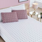 Jogo De Lençol King Petit Poa Micropercal 200 Fios 3 Peças -