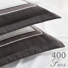 Jogo De Lençol King Tendência 3 Peças 400 Fios - Cinza