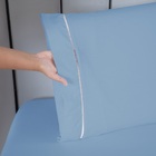 Jogo De Lençol King Valery Percal 4pç 80% Algodão 20% Poliést