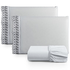 Jogo De Lençol Lese Percal 180 Fios Padrão 3 Peças Barato - C