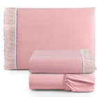 Jogo De Lençol Lese Percal 180 Fios Solteiro 3 Peças Barato -