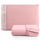 Jogo De Lençol Lese Percal 180 Fios Solteiro  2 Peças Barato