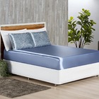 Jogo De Lençol Lotus Padrão 3 Peças Cetim Brilhante Toque Sua