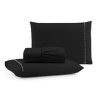 Jogo De Lençol Luiza Casal 3 Pçs 100% Algodão 180 Fios Ponto