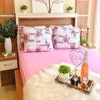 Jogo De Lençol Malha 100% Algodão Casal Siena Linha Trento Ca