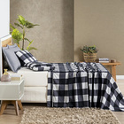 Jogo De Lençol Micropercal 200 Fios Queen Lisboa  Preto