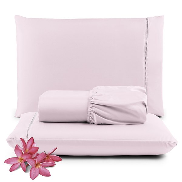 Jogo De Lençol Micropercal 400 Fios King 3 Peças Barato - Ros