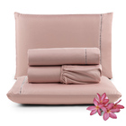 Jogo De Lençol Micropercal 400 Fios Padrão 4 Peças Barato - S