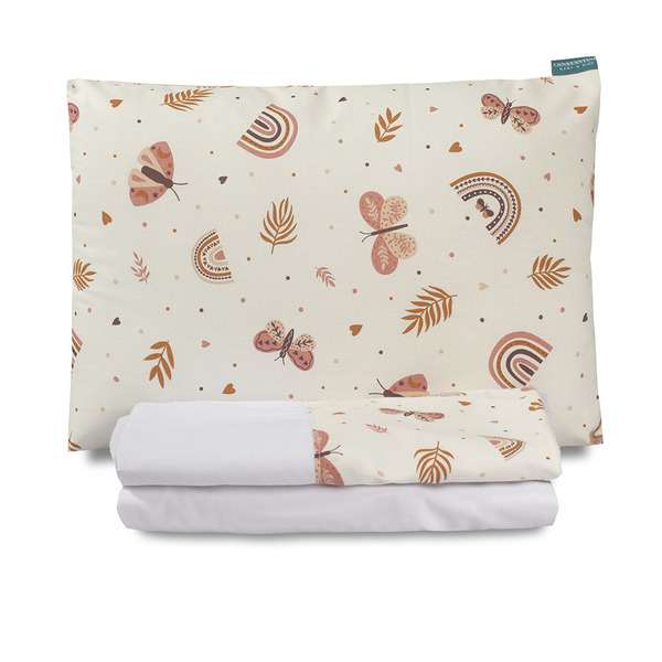 Jogo De Lençol Montessoriano Mini Cama Percal 150 Fios 100% A