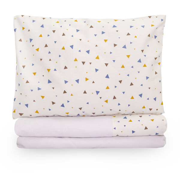 Jogo De Lençol Montessoriano Mini Cama Percal 150 Fios 100% A