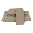 Jogo De Lençol Montreal Casal Padrão 4 Peças 150 Fios Caqui