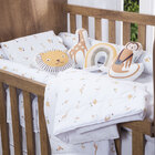 Jogo De Lençol Para Berço Americano 100% Algodão 3 Peças - Bo